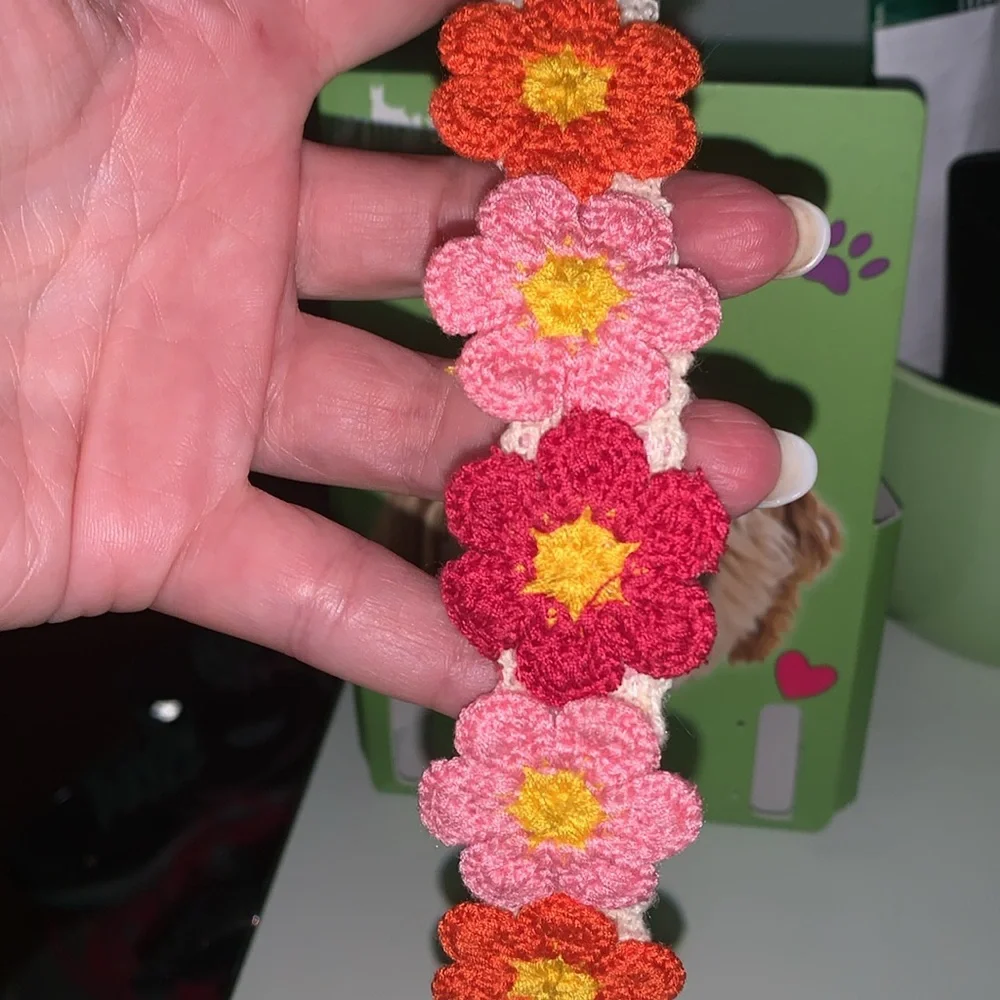 adjustable floral Pet collar nwt - Picture 3 of 5